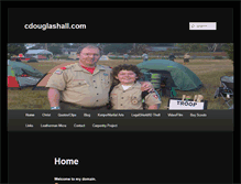 Tablet Screenshot of cdouglashall.com